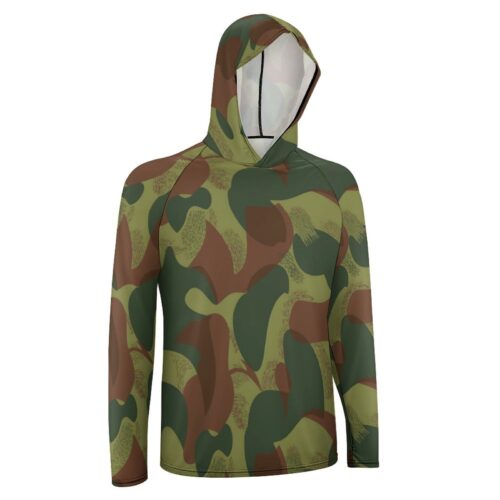 Alternative view of Belgian Moon & Balls v2 Sun Protection Hooded Rashguard T-Shirt