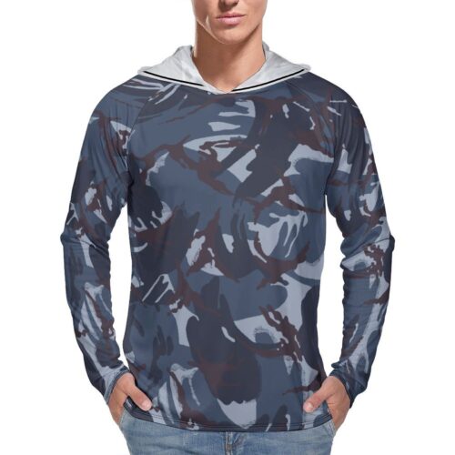 Lebanon Al Darak DPM v3 Camouflage Sun Protection Hooded Rashguard T-Shirt