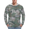 China PLA type 07 Hunter Digital  Sun Protection Hooded Rashguard T-Shirt