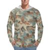 Iranian Army M81 v2 Camouflage Sun Protection Hooded Rashguard T-Shirt