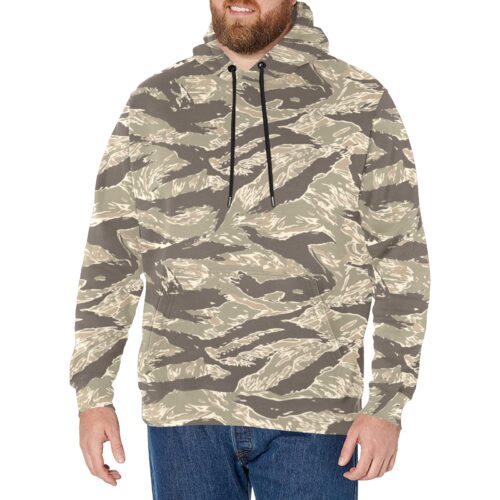US Desert Tiger Stripes type 3 CamouflageFleece Hoodie.