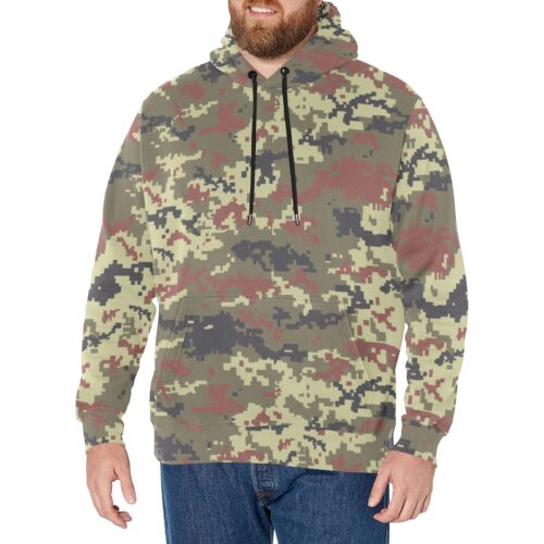 Ukrainian 2012 Experimental Camouflage Fleece Hoodie.