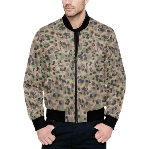 Austrian K4 Kampfanzug 59 Camouflage Quilted Bomber Jacket .