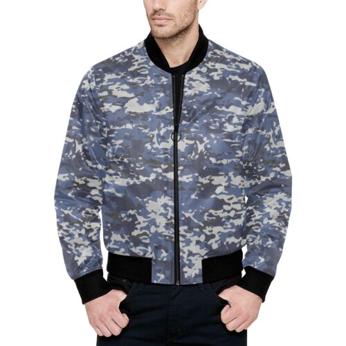 Australian RAAF GPU Camouflage Quilted Bomber Jacket .