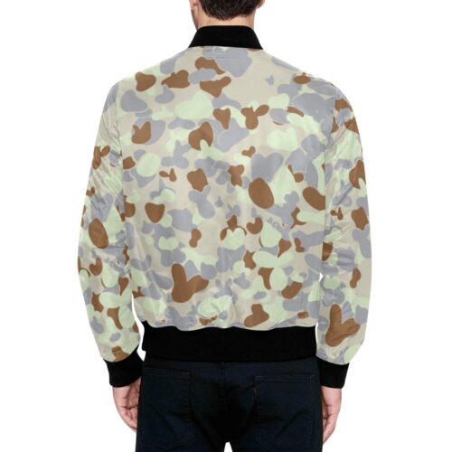 Alternative view of Australia Desert AUSCAM MKII Camouflage Quilted Bomber Jacket .