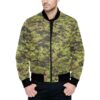Canada CADPAT v2 Camouflage Quilted Bomber Jacket.