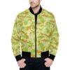 Irish DPM Work Camouflage Quilted Bomber Jacket.