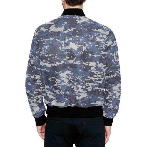 Alternative view of Australian RAAF GPU Camouflage Quilted Bomber Jacket .