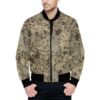 North Korea KPA Arid Camouflage Quilted Bomber Jacket.
