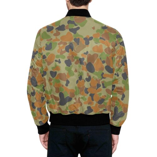 Alternative view of Australia AUSCAM DPCU Camouflage Quilted Bomber Jacket .