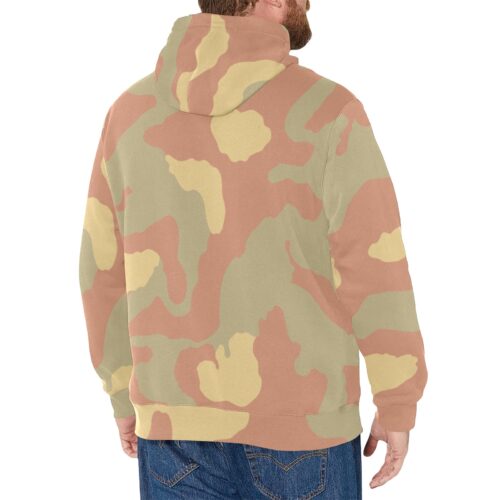 Alternative view of Italian San Marco Telo Mimetico 26 v3 Camouflage Fleece Hoodie.