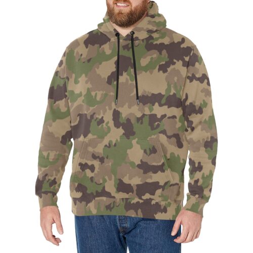 Swiss TAZ90 Multiumfeld Tarnmuster Camouflage Fleece Hoodie.