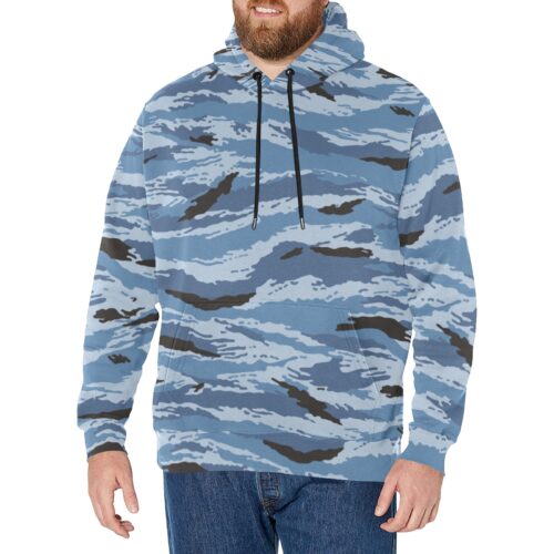 Russian Kamush Police Camouflage Fleece Hoodie.