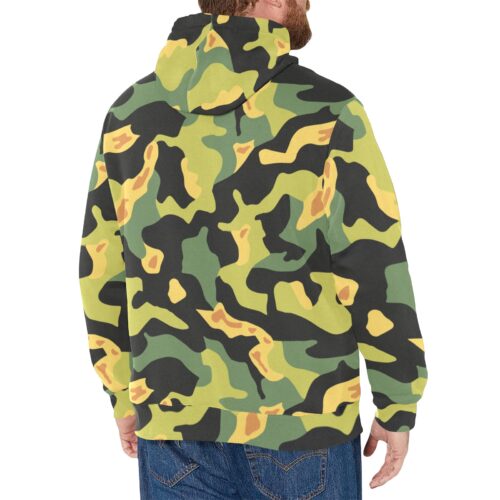 Alternative view of Czech Vz 60 Mlok Camouflage Fleece Hoodie.