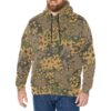 German WWII Eichenlaub Fall Camouflage Fleece Hoodie.