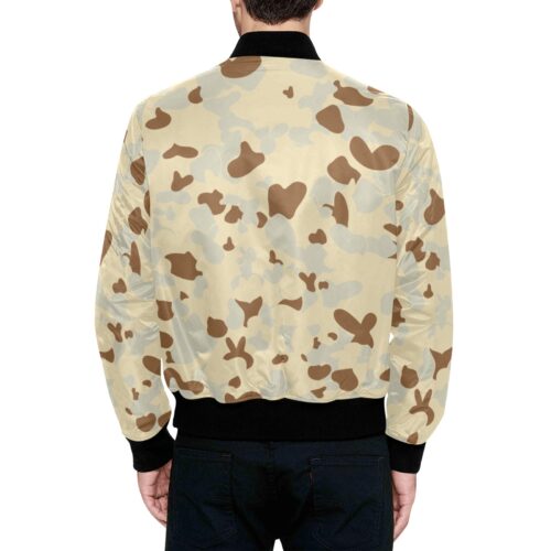 Alternative view of Australia Desert AUSCAM MKI Camouflage Quilted Bomber Jacket .