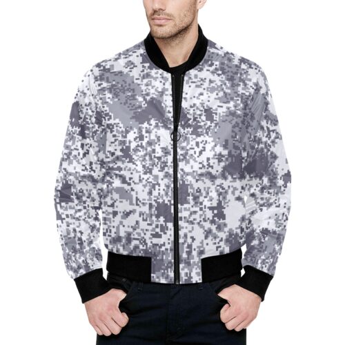 North Korea KPA Urban Digital v3 Camouflage Quilted Bomber Jacket.
