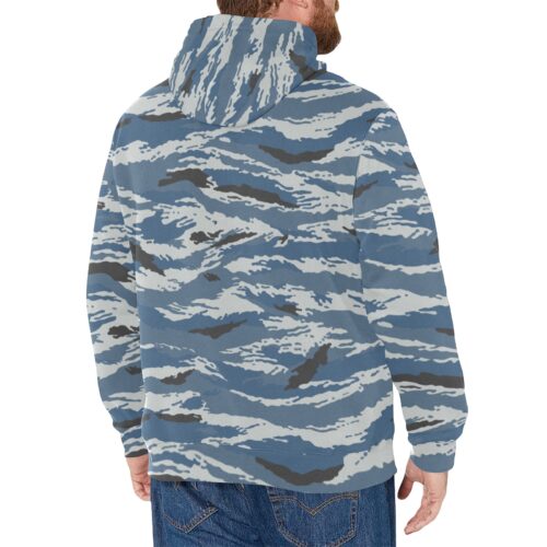 Alternative view of Russian Kamush Metro Camouflage Fleece Hoodie.