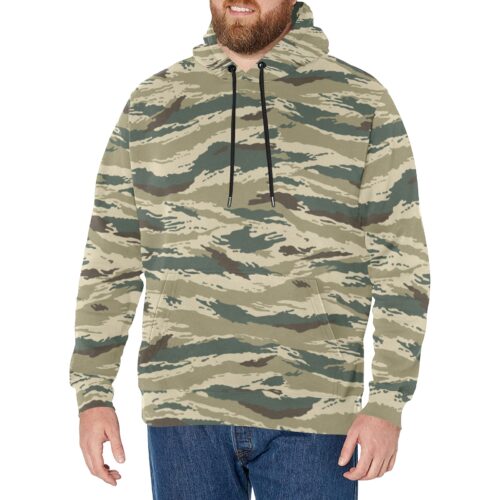 Russian Kamush Arid Camouflage Fleece Hoodie.