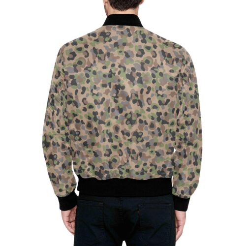 Alternative view of Austrian K4 Kampfanzug 59 Camouflage Quilted Bomber Jacket .