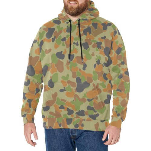 Australian AUSCAM DPCU Camouflage Fleece Hoodie.