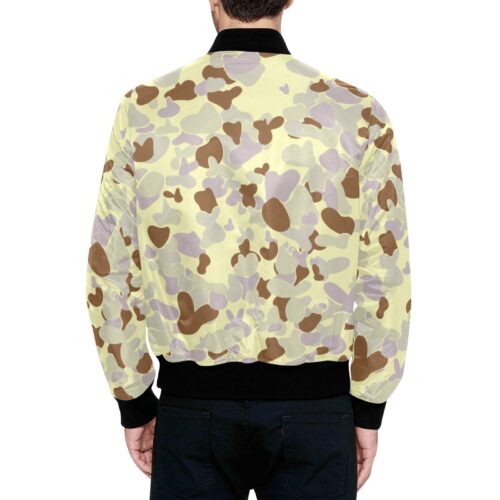 Alternative view of Australia Desert AUSCAM MKIII Camouflage Quilted Bomber Jacket .