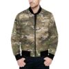 China PLA Police Camouflage Quilted Bomber Jacket.