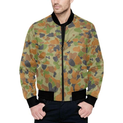 Australia AUSCAM DPCU Camouflage Quilted Bomber Jacket .