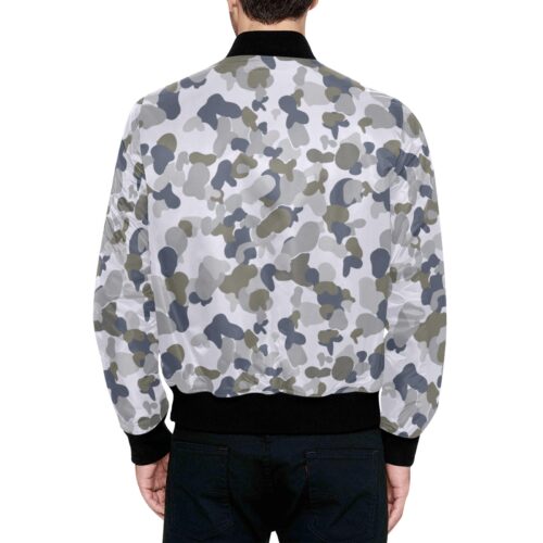 Alternative view of Australia AUSCAM DPNU Light Camouflage Quilted Bomber Jacket .
