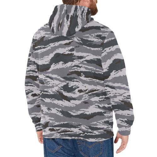 Alternative view of Russian Kamush Ten Shadow Camouflage Fleece Hoodie.