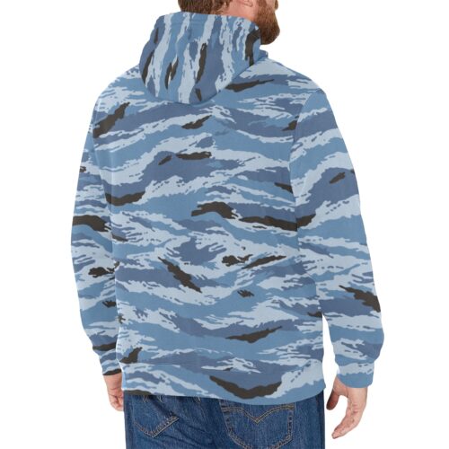 Alternative view of Russian Kamush Police Camouflage Fleece Hoodie.