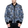 Kuwait Police DPM Camouflage Quilted Bomber Jacket.