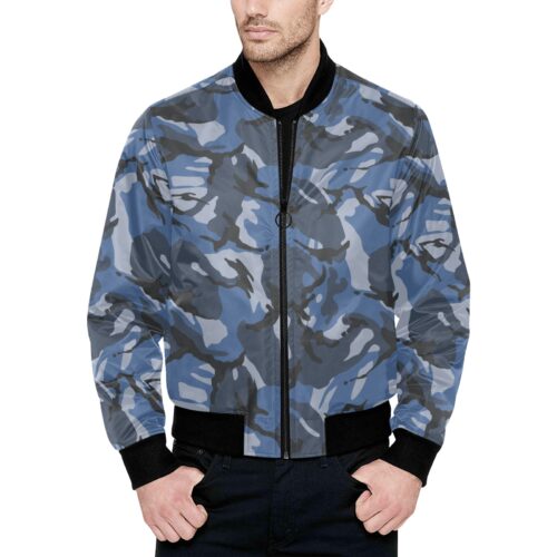 Kuwait Police DPM Camouflage Quilted Bomber Jacket.