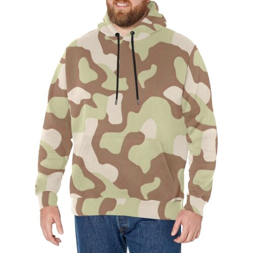 Norway M98 Desert Camouflage Fleece Hoodie.