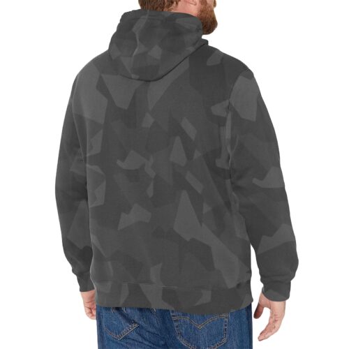 Alternative view of Sweden M90 Night Camouflage Fleece Hoodie.
