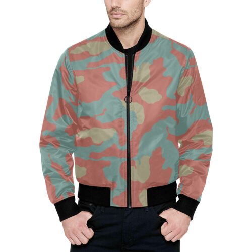 Italian Telo Mimetico 26 San Marco v2 Camouflage Quilted Bomber Jacket.