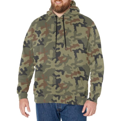 Polish Panthera Camouflage Fleece Hoodie.