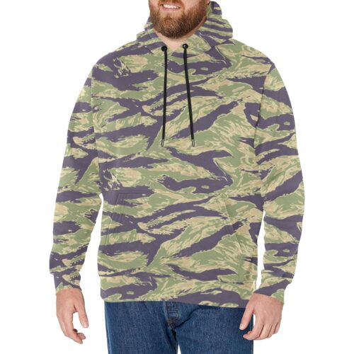 US Advisor 1968 type 02 Tiger Stripe Camouflage Fleece Hoodie.