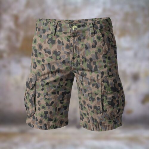 Austrian K4 Kampfanzug 59 Men’s Camouflage Cargo Shorts