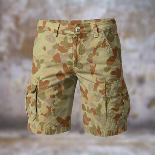 AUSCAM DPMU Mid Point Men’s Camouflage Cargo Shorts