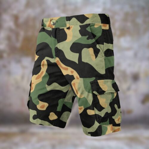 Alternative view of Czechoslovak MLOK v2 Men’s Camouflage Cargo Shorts