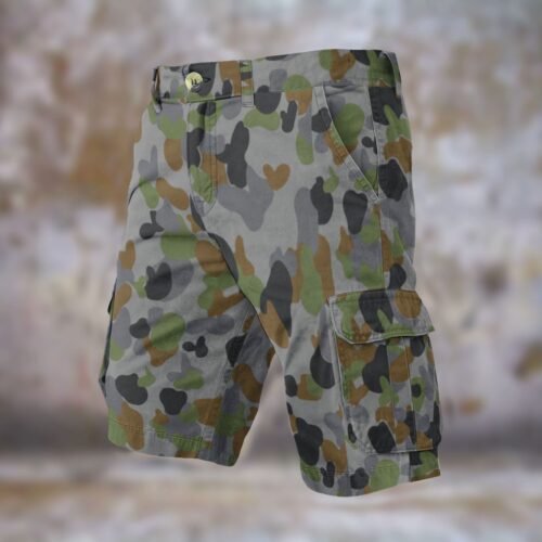 Alternative view of AUSCAM AFDPU Men’s Camouflage Cargo Shorts