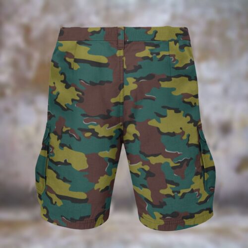 Alternative view of Belgian Jigsaw Men’s Camouflage Cargo Shorts