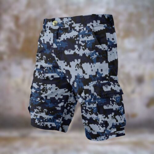 Alternative view of Myanmar Navy Tatmadaw Yay Digipat 2016 Men’s Camouflage Cargo Shorts