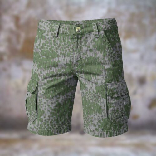 Bulgarian 1968 Frogskin Men’s Camouflage Cargo Shorts