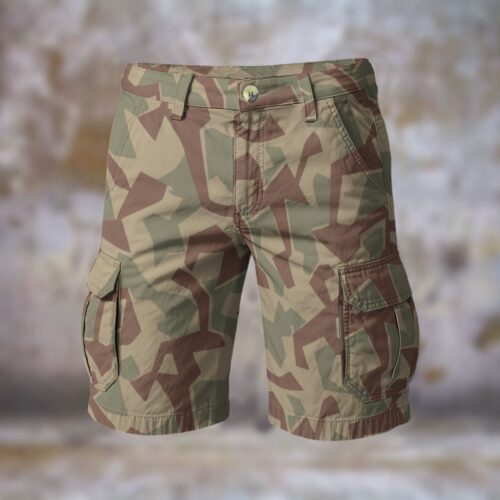 Bulgarian 1946 Splinter Men’s Camouflage Cargo Shorts