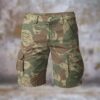Rhodesian Brushstroke v1 Men’s Camouflage Cargo Shorts