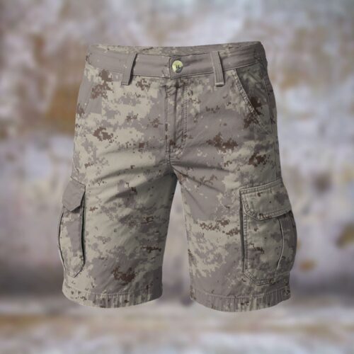 Canadian CADPAT Arid Men’s Camouflage Cargo Shorts