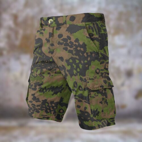 Alternative view of WWII German Palmenmuster Spring Men’s Camouflage Cargo Shorts