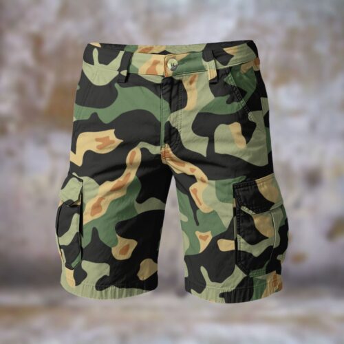 Czechoslovak MLOK v2 Men’s Camouflage Cargo Shorts